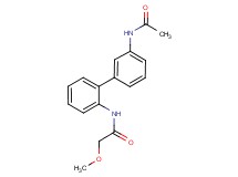 N-[3'-(acetylamino)biphenyl-2-yl]-2-methoxyacetamide