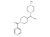 1-[1-(1-isonicotinoyl-4-piperidinyl)ethyl]-4-methylpiperazine
