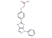 2-[4-(1-phenyl-1,4-dihydroimidazo[4,5-c]pyrazol-5-yl)phenoxy]acetamide