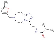 2-methyl-N-(2-{7-[(5-methyl-2-furyl)methyl]-6,7,8,9-tetrahydro-5H-[1,2,4]triazolo[4,3-d][1,4]diazepin-3-yl}ethyl)propanamide