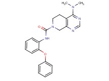 4-(dimethylamino)-N-(2-phenoxyphenyl)-5,8-dihydropyrido[3,4-d]pyrimidine-7(6H)-carboxamide
