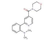 N,N-dimethyl-2-[4-(morpholin-4-ylcarbonyl)pyridin-2-yl]aniline