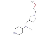 N-{[1-(2-methoxyethyl)-3-pyrrolidinyl]methyl}-N-methyl-4-piperidinamine dihydrochloride