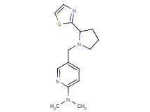N,N-dimethyl-5-{[2-(1,3-thiazol-2-yl)pyrrolidin-1-yl]methyl}pyridin-2-amine