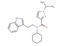 N-cyclohexyl-N-[2-(1H-indol-3-yl)ethyl]-1-isopropyl-1H-pyrazole-3-carboxamide