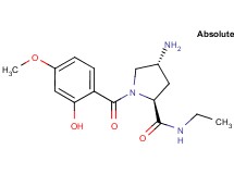 (2S,4R)-4-amino-N-ethyl-1-(2-hydroxy-4-methoxybenzoyl)pyrrolidine-2-carboxamide