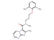 N-[3-(2,6-dimethylphenoxy)propyl]-N,2-dimethylimidazo[1,2-a]pyrimidine-3-carboxamide