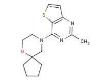 9-(2-methylthieno[3,2-d]pyrimidin-4-yl)-6-oxa-9-azaspiro[4.5]decane