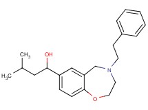3-methyl-1-[4-(2-phenylethyl)-2,3,4,5-tetrahydro-1,4-benzoxazepin-7-yl]-1-butanol