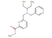 methyl 6-{[[1-(hydroxymethyl)propyl](pyridin-3-ylmethyl)amino]methyl}pyridine-2-carboxylate
