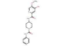 N-[1-(anilinocarbonyl)-4-piperidinyl]-4-hydroxy-5-methoxy-2-pyridinecarboxamide