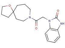 1-[2-(1-oxa-8-azaspiro[4.6]undec-8-yl)-2-oxoethyl]-1,3-dihydro-2H-benzimidazol-2-one