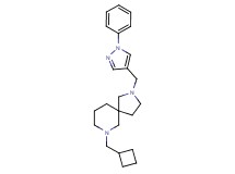 7-(cyclobutylmethyl)-2-[(1-phenyl-1H-pyrazol-4-yl)methyl]-2,7-diazaspiro[4.5]decane