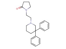 1-[2-(3,3-diphenylpiperidin-1-yl)ethyl]pyrrolidin-2-one