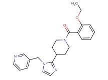 3-({2-[1-(2-ethoxybenzoyl)piperidin-4-yl]-1H-imidazol-1-yl}methyl)pyridine