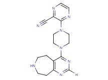 3-[4-(6,7,8,9-tetrahydro-5H-pyrimido[4,5-d]azepin-4-yl)-1-piperazinyl]-2-pyrazinecarbonitrile dihydrochloride
