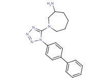 1-[1-(4-biphenylyl)-1H-tetrazol-5-yl]-3-azepanamine hydrochloride