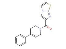 6-[(4-phenyl-3,6-dihydropyridin-1(2H)-yl)carbonyl]imidazo[2,1-b][1,3]thiazole