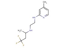 N-(4-methylpyridin-2-yl)-N'-(3,3,3-trifluoro-1-methylpropyl)ethane-1,2-diamine