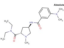 (4R)-4-{[3-(dimethylamino)benzoyl]amino}-N,N-diethyl-1-methyl-L-prolinamide