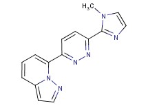 7-[6-(1-methyl-1H-imidazol-2-yl)pyridazin-3-yl]pyrazolo[1,5-a]pyridine