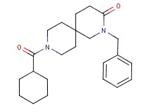 2-benzyl-9-(cyclohexylcarbonyl)-2,9-diazaspiro[5.5]undecan-3-one