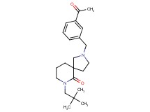2-(3-acetylbenzyl)-7-(2,2-dimethylpropyl)-2,7-diazaspiro[4.5]decan-6-one