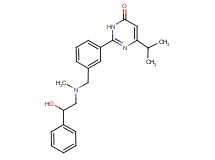 2-(3-{[(2-hydroxy-2-phenylethyl)(methyl)amino]methyl}phenyl)-6-isopropyl-4(3H)-pyrimidinone
