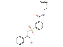 N-(2-fluoroethyl)-3-({[(1S)-2-hydroxy-1-phenylethyl]amino}sulfonyl)benzamide