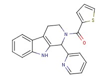 1-(2-pyridinyl)-2-(2-thienylcarbonyl)-2,3,4,9-tetrahydro-1H-beta-carboline