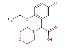 (5-chloro-2-ethoxyphenyl)(morpholin-4-yl)acetic acid
