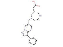 {1-[(3-phenylpyrazolo[1,5-a]pyrimidin-6-yl)methyl]-1,4-diazepan-6-yl}acetic acid