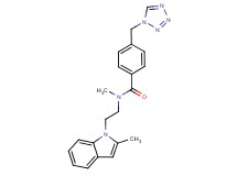 N-methyl-N-[2-(2-methyl-1H-indol-1-yl)ethyl]-4-(1H-tetrazol-1-ylmethyl)benzamide