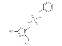 N-benzyl-N'-[(4-ethyl-2-methyl-1,3-thiazol-5-yl)methyl]sulfamide