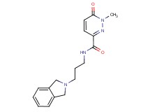 N-[3-(1,3-dihydro-2H-isoindol-2-yl)propyl]-1-methyl-6-oxo-1,6-dihydropyridazine-3-carboxamide