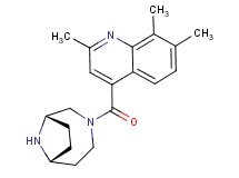 4-[(1S*,6R*)-3,9-diazabicyclo[4.2.1]non-3-ylcarbonyl]-2,7,8-trimethylquinoline