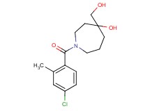 1-(4-chloro-2-methylbenzoyl)-4-(hydroxymethyl)-4-azepanol