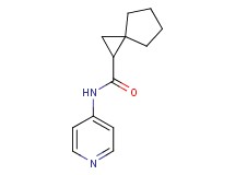 N-4-pyridinylspiro[2.4]heptane-1-carboxamide trifluoroacetate