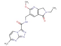 N-[(6-ethyl-2-methoxy-5-oxo-6,7-dihydro-5H-pyrrolo[3,4-b]pyridin-3-yl)methyl]-7-methyl[1,2,4]triazolo[4,3-a]pyrimidine-3-carboxamide