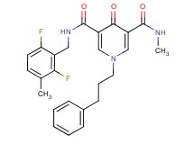 N-(2,6-difluoro-3-methylbenzyl)-N'-methyl-4-oxo-1-(3-phenylpropyl)-1,4-dihydro-3,5-pyridinedicarboxamide