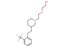2-[2-(3-{2-[2-(trifluoromethyl)phenyl]ethyl}-1-piperidinyl)ethoxy]ethanol