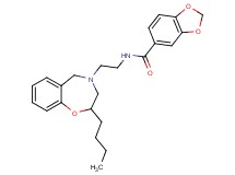 N-[2-(2-butyl-2,3-dihydro-1,4-benzoxazepin-4(5H)-yl)ethyl]-1,3-benzodioxole-5-carboxamide