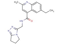 N-(6,7-dihydro-5H-pyrrolo[2,1-c][1,2,4]triazol-3-ylmethyl)-6-ethyl-2-methylquinoline-4-carboxamide
