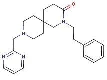 2-(2-phenylethyl)-9-(pyrimidin-2-ylmethyl)-2,9-diazaspiro[5.5]undecan-3-one