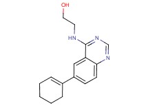 2-[(6-cyclohex-1-en-1-ylquinazolin-4-yl)amino]ethanol