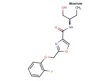 2-[(2-fluorophenoxy)methyl]-N-[(1R)-1-(hydroxymethyl)propyl]-1,3-oxazole-4-carboxamide