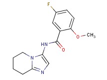 5-fluoro-2-methoxy-N-(5,6,7,8-tetrahydroimidazo[1,2-a]pyridin-3-yl)benzamide