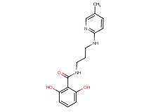 2,6-dihydroxy-N-{3-[(5-methylpyridin-2-yl)amino]propyl}benzamide