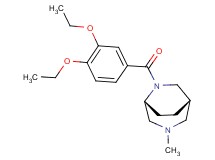 (1S*,5R*)-6-(3,4-diethoxybenzoyl)-3-methyl-3,6-diazabicyclo[3.2.2]nonane