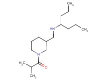 N-[(1-isobutyryl-3-piperidinyl)methyl]-4-heptanamine